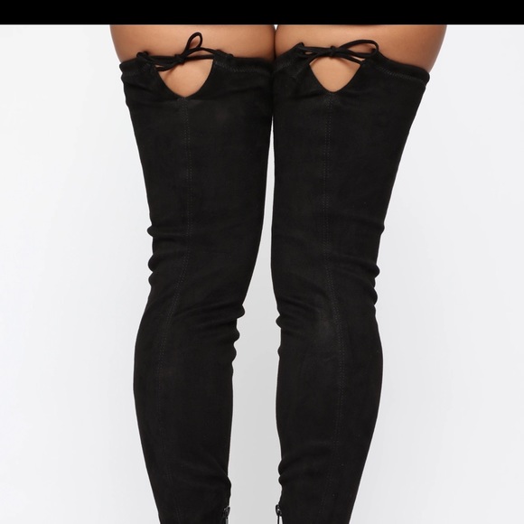 Thigh high fashion nova heels - Picture 2 of 4